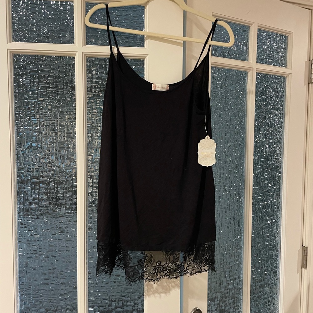 Altar’d State Black Lace Camisole